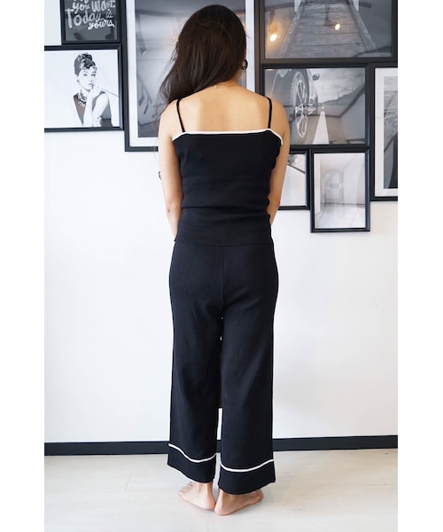 no brand（ノーブランド）の「シンプルラインニットキャミセットアップ・ベージュ（ワンピース・レディース・その他）」の10枚目の写真