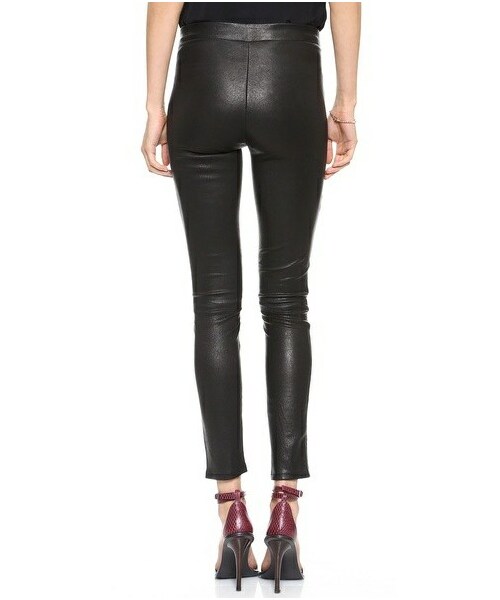 J Brand（ジェイブランド）の「J Brand L8227 Cropped Leather Leggings（レギンス/スパッツ）」 WEAR