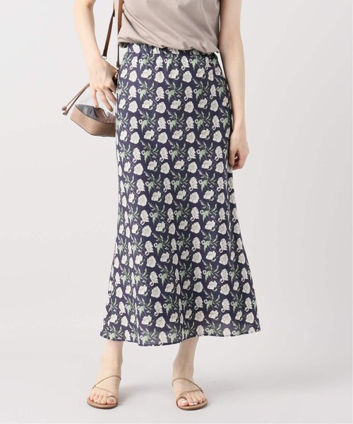 La TOTALITE（ラトータリテ）の「リバティバイアススカート◆（スカート・ブラウン/36/在庫あり/38）」の22枚目の写真