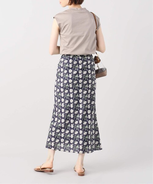 La TOTALITE（ラトータリテ）の「リバティバイアススカート◆（スカート・ブラウン/36/在庫あり/38）」の10枚目の写真