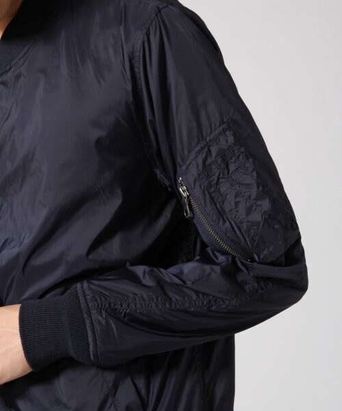 RAGEBLUE（レイジブルー）の「ナイロンMA-1（ジャケット/アウター・メンズ・オリーブ/ネイビー・Ｍ/Ｌ）」の6枚目の写真