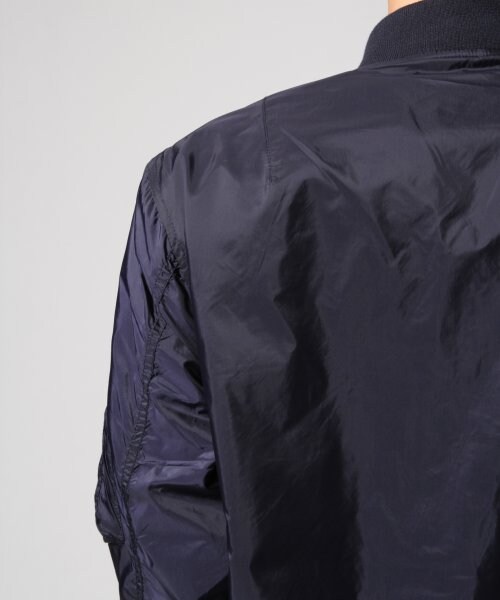 RAGEBLUE（レイジブルー）の「ナイロンMA-1（ジャケット/アウター・メンズ・オリーブ/ネイビー・Ｍ/Ｌ）」の12枚目の写真