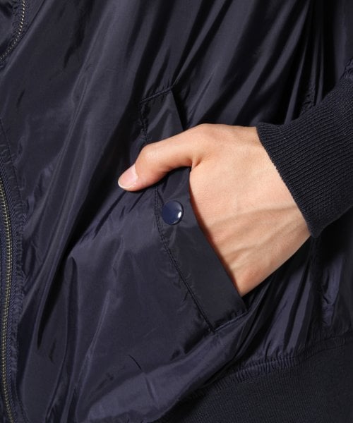 RAGEBLUE（レイジブルー）の「ナイロンMA-1（ジャケット/アウター・メンズ・オリーブ/ネイビー・Ｍ/Ｌ）」の9枚目の写真