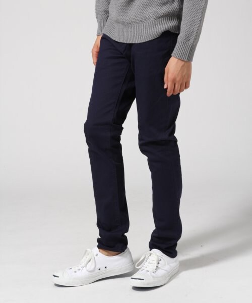 RAGEBLUE(レイジブルー)の「スキニーパンツFW(パンツ・メンズ・ブラック/ワイン/オレンジ/ネイビー・28インチ/30インチ/32インチ/34インチ)」の2枚目の写真