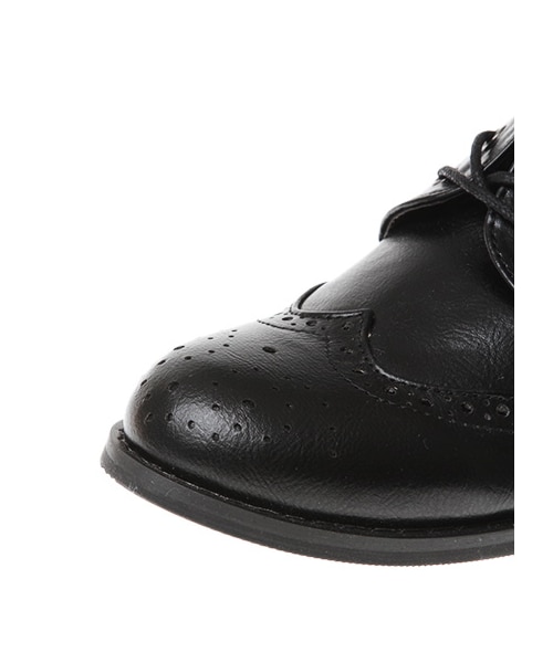 earth music&ecology（アースミュージックアンドエコロジー）の「メンズライクシューズ（パンプス・レディース・ブラック/キャメル・22.5cm/23cm/23.5cm/24cm/24.5cm）」の4枚目の写真