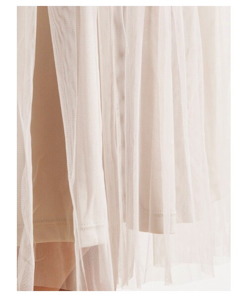 Green Parks fuuwa（グリーンパークスフーワ）の「・Uセット企画裏毛プルオーバー×チュールスカート（カットソー・レディース・杢ホワイト/杢グレー/チャコールグレー・F）」の13枚目の写真