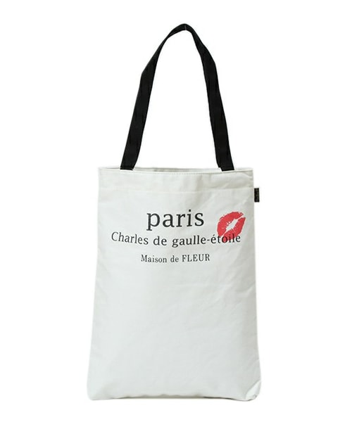 Maison de FLEUR（メゾンドフルール）の「パリプリントトートバッグ（バッグ・ポーチ・レディース・C/E/G・F）」の4枚目の写真