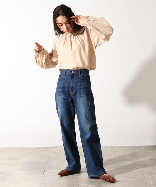 OZOC(オゾック)の「ニットフラットシューズ(シューズ・レディース・ブラック(019)/ブラウン(142)・35(23.5cm)/45(24.5cm))」の10枚目の写真