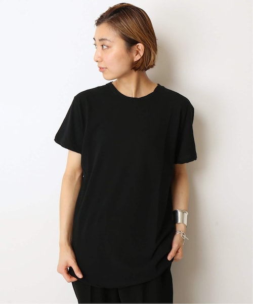 Deuxieme Classe◆７分袖カットソー/FREE/コットン/BEG/無地/224-070-500-7010 Deuxieme Classe 「Deuxieme Classe」 7分袖カットソー FREE