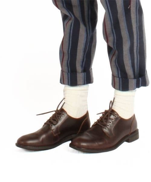 RNA-N（アールエヌエーエヌ）の「オイルレザープレーントゥ（シューズ・レディース・ブラック/ブラウン・S/M/L）」の4枚目の写真