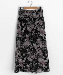 DHOLIC | フローラルシフォンスカート(スカート)