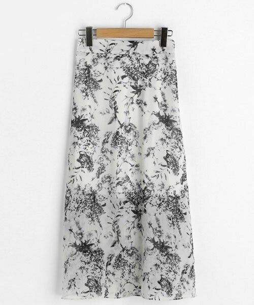 DHOLIC（ディーホリック）の「フローラルシフォンスカート（スカート・レディース・ブラック/レッド/グレー・FREE）」の2枚目の写真