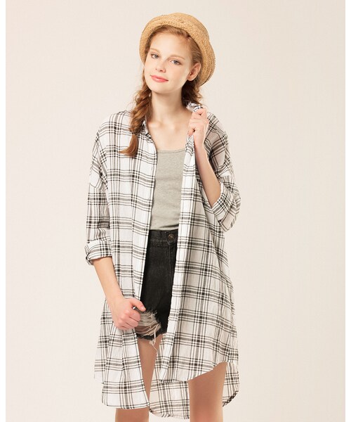 LOVFEE（ラッフィ）の「簡單生活素面棉柔細肩背心（トップス・レディース・黑/米白/麻灰・S/M/L）」の11枚目の写真