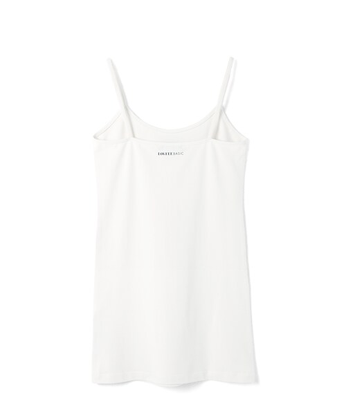 LOVFEE（ラッフィ）の「簡單生活素面棉柔細肩背心（トップス・レディース・黑/米白/麻灰・S/M/L）」の6枚目の写真