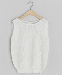 DHOLIC | ラウンドニットスリーブレス(Tシャツ/カットソー)