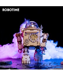  Manロボットオルゴール Amazon | ROKR 立体 パズル 木製 3D オルゴール ロボット