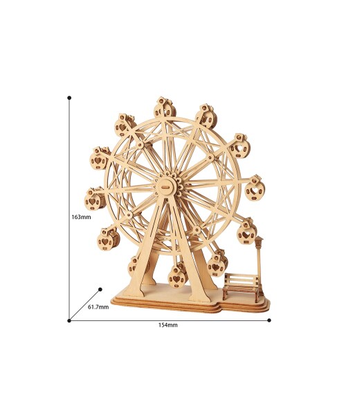 no brand（ノーブランド）の「【ROBOTIME】 観覧車 木製 3D立体パズル