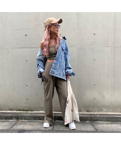 no brand（ノーブランド）の「カットベアSETUP｢サラちゃん｣#6077（つなぎ/オールインワン・レディース・その他）」の6枚目の写真