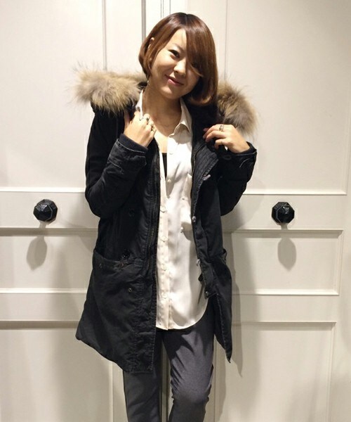 Johnbull Private labo(ジョンブルプライベートラボ)の「N-3Bジャケット(モッズコート・レディース・ブラック/カーキ/オリーブ・SMALL/MEDIUM/LARGE)」の1枚目の写真