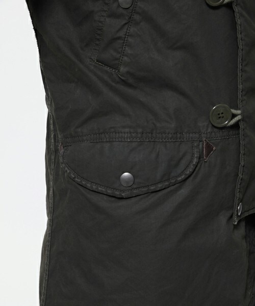 Johnbull Private labo(ジョンブルプライベートラボ)の「N-3Bジャケット(モッズコート・レディース・ブラック/カーキ/オリーブ・SMALL/MEDIUM/LARGE)」の14枚目の写真