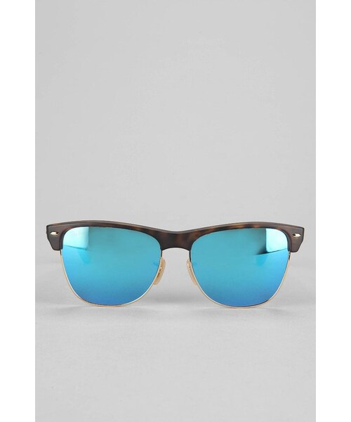 Ray-Ban(レイバン)の「Ray-Ban Havana Blue Clubmaster Sunglasses(サングラス・メンズ・BLUE・ONE SIZE)」の2枚目の写真