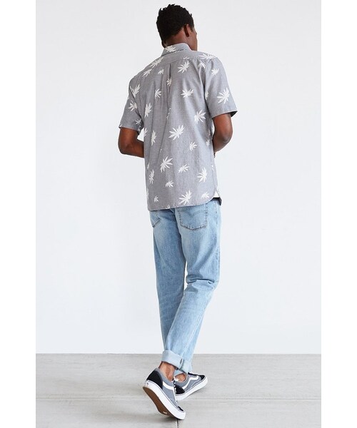 VANS(バンズ)の「Vans La Palma Button-Down Shirt(シャツ/ブラウス・メンズ・GREY・S/M/L/XL)」の6枚目の写真