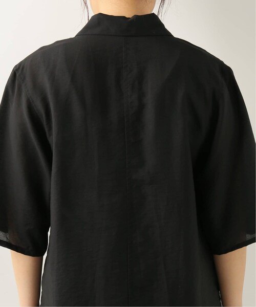 B.C STOCK（ベーセーストック）の「半袖シアージャケット（ジャケット/アウター・ブラック/フリー/残り1点）」の22枚目の写真