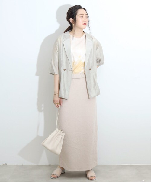 B.C STOCK（ベーセーストック）の「半袖シアージャケット（ジャケット/アウター・ブラック/フリー/残り1点）」の8枚目の写真