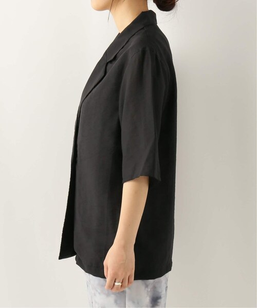 B.C STOCK（ベーセーストック）の「半袖シアージャケット（ジャケット/アウター・ブラック/フリー/残り1点）」の19枚目の写真