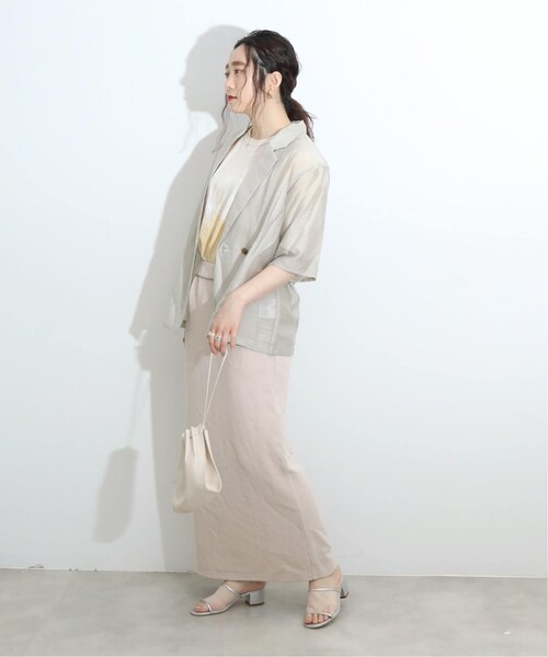 B.C STOCK（ベーセーストック）の「半袖シアージャケット（ジャケット/アウター・ブラック/フリー/残り1点）」の7枚目の写真