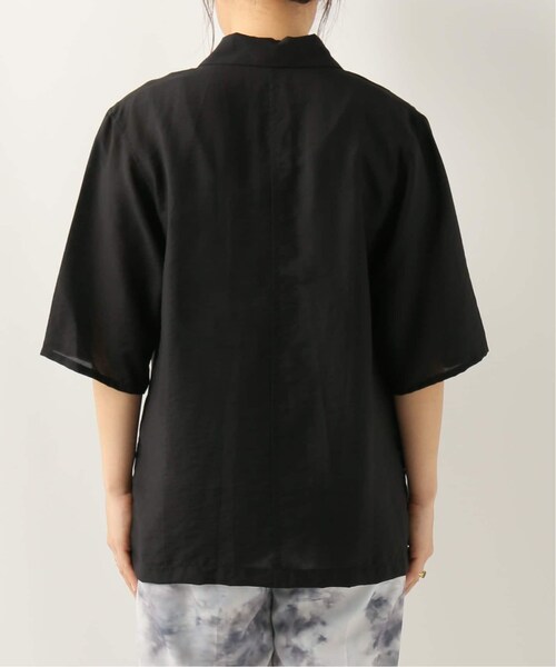 B.C STOCK（ベーセーストック）の「半袖シアージャケット（ジャケット/アウター・ブラック/フリー/残り1点）」の20枚目の写真