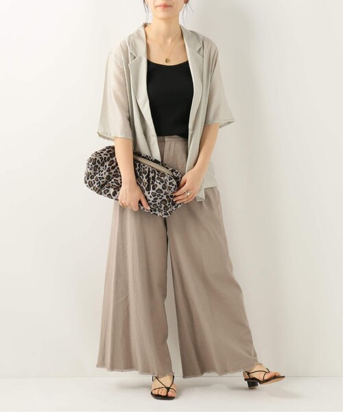 B.C STOCK（ベーセーストック）の「半袖シアージャケット（ジャケット/アウター・ブラック/フリー/残り1点）」の15枚目の写真