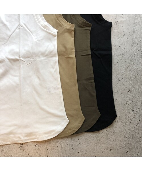 copine（コピン）の「大人気シリーズ！新カラー登場！大人ベーシックシンプルノースリーブ(4color)【クリックポスト対象商品】（Tシャツ/カットソー・レディース・その他）」の15枚目の写真