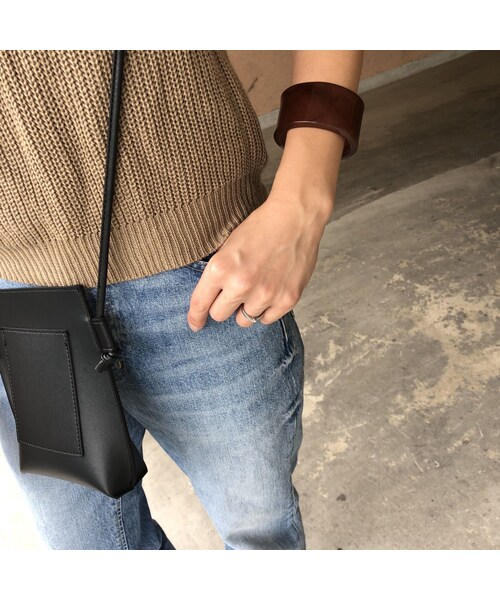 copine（コピン）の「着回し力抜群！大人ベーシックノースリーブざっくりニット(3color)【クリックポスト対象商品】（タンクトップ・レディース・その他）」の7枚目の写真