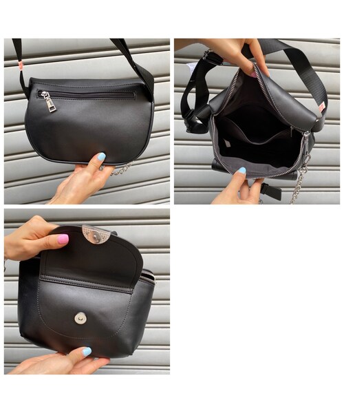 no brand（ノーブランド）の「フェイクレザーボディバ｢CHAIN｣（ボディバッグ/ウエストポーチ・レディース・その他）」の12枚目の写真