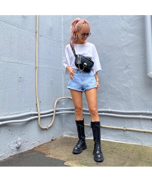 no brand（ノーブランド）の「フェイクレザーボディバ｢CHAIN｣（ボディバッグ/ウエストポーチ・レディース・その他）」の8枚目の写真