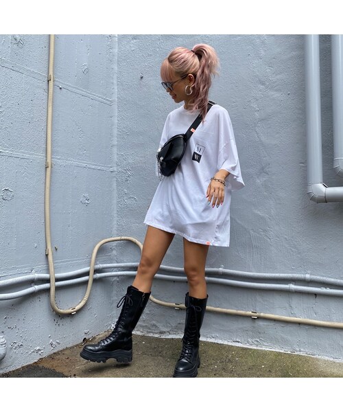 no brand（ノーブランド）の「サラサラBIGT｢W｣#56573（Tシャツ/カットソー・レディース・その他）」の12枚目の写真