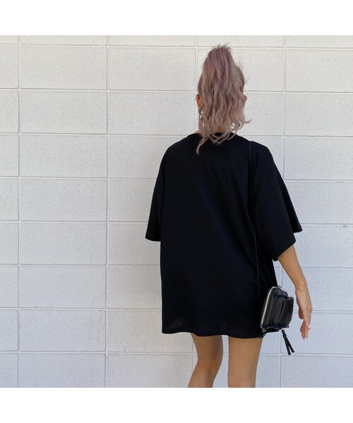 no brand（ノーブランド）の「サラサラBIGT｢W｣#56573（Tシャツ/カットソー・レディース・その他）」の3枚目の写真