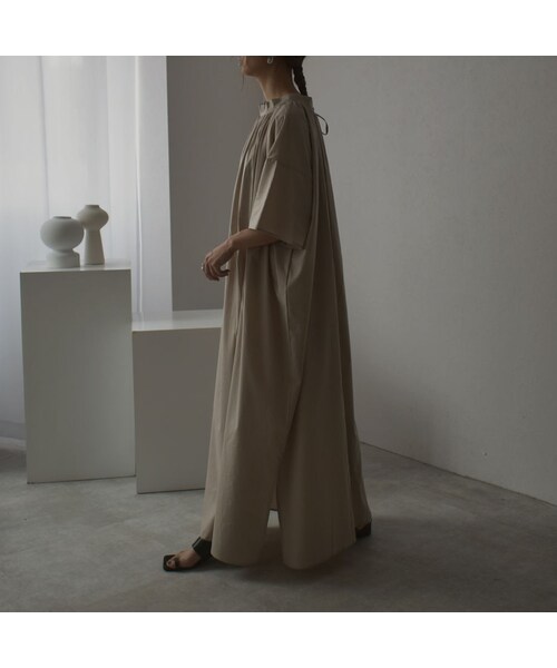 Lavish Gate（ラヴィッシュゲート）の「onepiece-04028　日本製　2WAY 60Sチューインローン ギャザーワンピース（ワンピース・レディース・その他）」の3枚目の写真