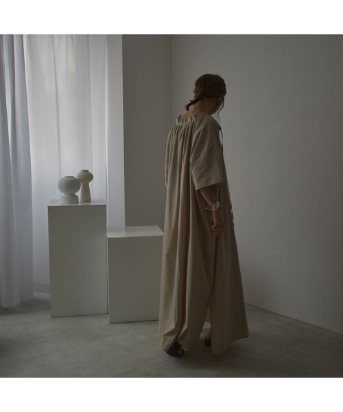 Lavish Gate（ラヴィッシュゲート）の「onepiece-04028　日本製　2WAY 60Sチューインローン ギャザーワンピース（ワンピース・レディース・その他）」の8枚目の写真