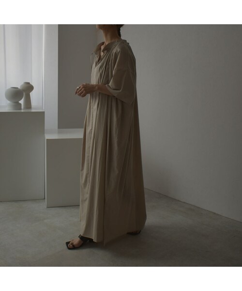 Lavish Gate（ラヴィッシュゲート）の「onepiece-04028　日本製　2WAY 60Sチューインローン ギャザーワンピース（ワンピース・レディース・その他）」の7枚目の写真