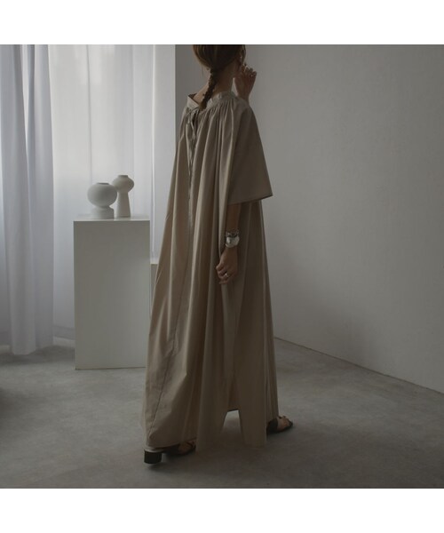 Lavish Gate（ラヴィッシュゲート）の「onepiece-04028　日本製　2WAY 60Sチューインローン ギャザーワンピース（ワンピース・レディース・その他）」の2枚目の写真