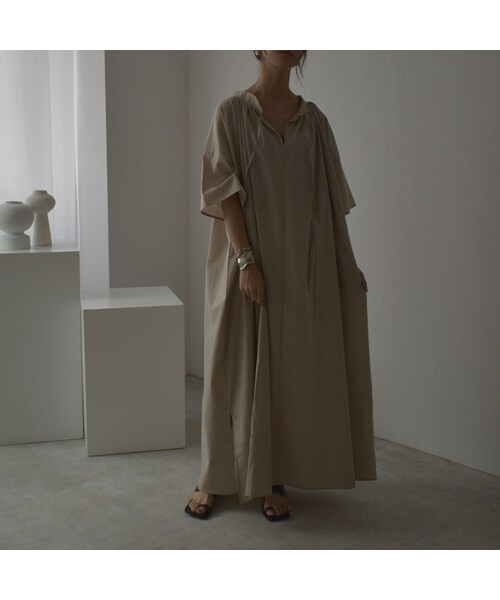 Lavish Gate（ラヴィッシュゲート）の「onepiece-04028　日本製　2WAY 60Sチューインローン ギャザーワンピース（ワンピース・レディース・その他）」の6枚目の写真