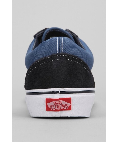 VANS（バンズ）の「Vans Old Skool Suede Mens Sneaker（スニーカー・メンズ・BLACK/NAVY・9/9.5/10/11/12/13）」の3枚目の写真