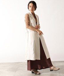 OZOC | [洗える]ロングジレ(トップス)