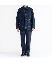 【タグ付き】スノーピーク☆TAKIBI デニムジャケット 入手困難 Snow Peak（スノーピーク）の「Snow Peak TAKIBI Denim Jacket