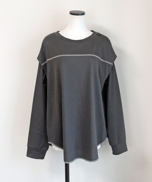 no brand（ノーブランド）の「スリットスリーブTOPS（Tシャツ/カットソー・レディース・その他）」の15枚目の写真