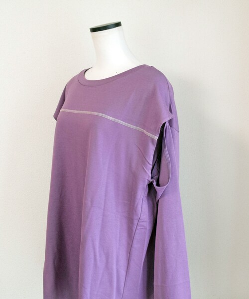 no brand（ノーブランド）の「スリットスリーブTOPS（Tシャツ/カットソー・レディース・その他）」の12枚目の写真