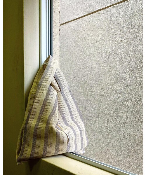 Handmade(ハンドメイド)の「kiita marche bag_BEIGE(エコバッグ/サブバッグ・レディース・その他)」の1枚目の写真