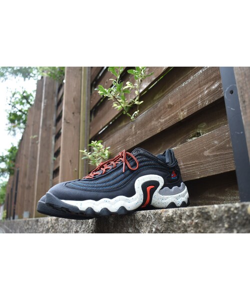 NIKE ACG（ナイキエィシージー）の「NIKE ACG AIR SKARN スニーカー BLACK & HABANERO RED（スニーカー・その他）」の5枚目の写真